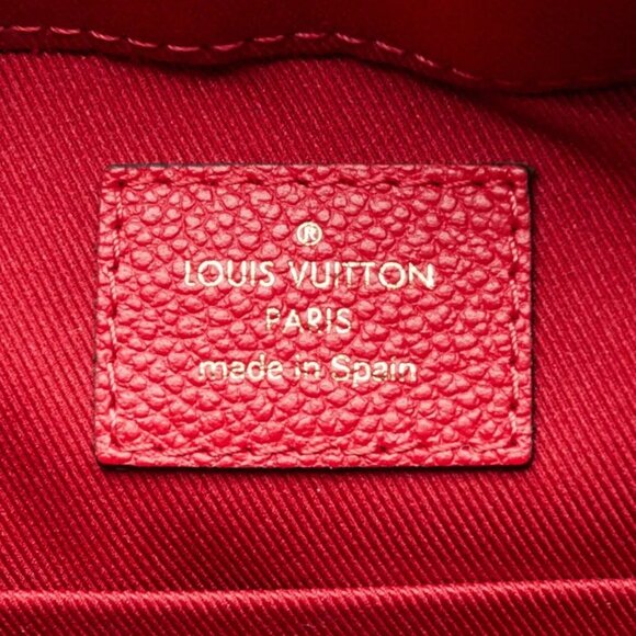 Louis Vuitton Scarlet Monogram Empreinte Leather Saintonge Crossbody Bag - Picture 9 of 12